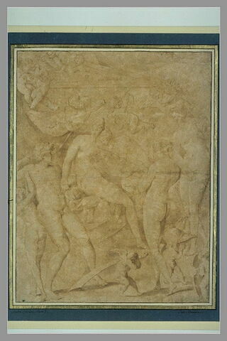Mars désarmé par Cupidon, et Vénus dévêtue par les nymphes, image 2/2