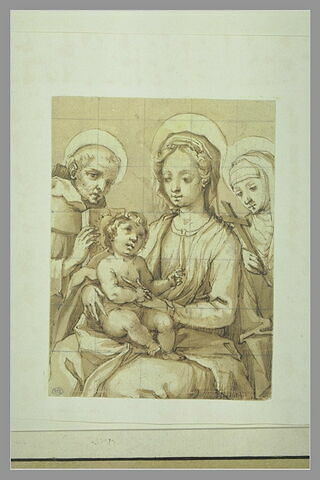 Vierge à l'Enfant avec sainte Catherine et saint Bernardin de Sienne