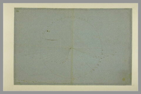 Figure géométrique : disque d'un astrolabe?