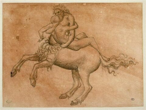 Le centaure Nessos enlevant Déjanire