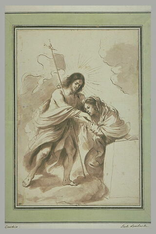 Le Christ ressucité apparait à la Vierge, image 2/2