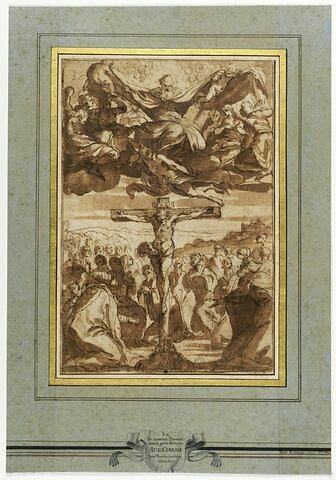 L'Adoration du Christ en croix et de la sainte Trinité, image 2/3