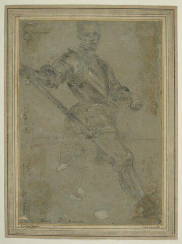 Etude pour un portrait équestre d'Alessandro Farnese