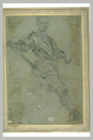 Etude pour un portrait équestre d'Alessandro Farnese, image 2/2