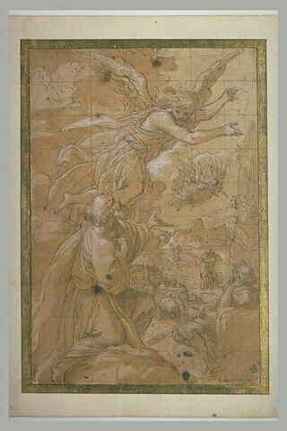 L'apparition de l'ange à Joachim et la rencontre à la porte Dorée, image 2/2