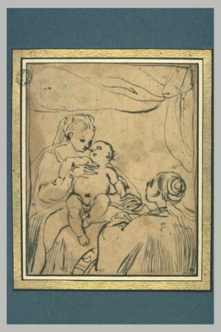 Vierge et l'Enfant et sainte Catherine d'Alexandrie, image 2/3