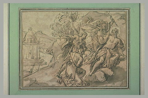 Philémon et Baucis devant Zeus et Hermès, image 3/3