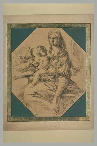 La Vierge à l'Enfant avec un ange, image 2/2
