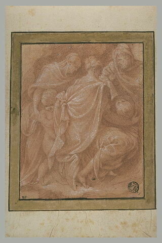 La Sainte Famille avec sainte Elisabeth et le petit saint Jean (?), image 2/2