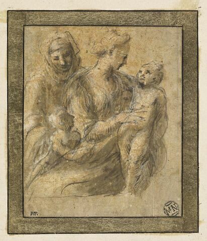 Vierge à l'Enfant, avec sainte Elisabeth et le petit saint Jean-Baptiste