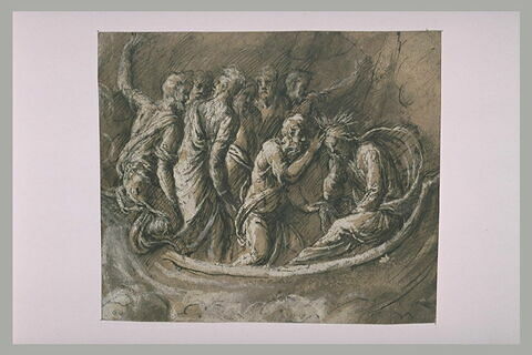Le Christ endormi dans la barque malgré la tempête, image 2/2