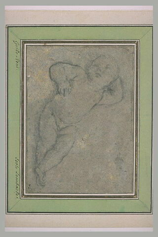 Enfant nu, endormi sur le dos, image 2/2