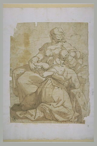 La Vierge avec l'Enfant embrassant sainte Catherine d'Alexandrie, image 2/2