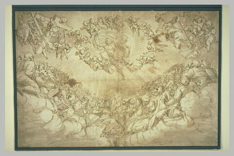 Jésus-Christ au milieu de la Gloire Céleste, image 2/2
