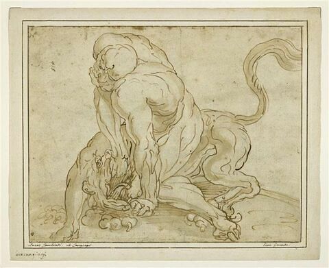 Hercule et le Lion de Némée