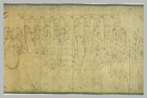 Relevé du bas-relief ornant la Colonne Théodosienne, image 24/27