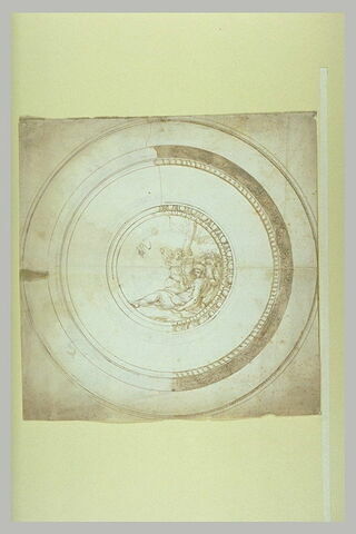 Etude pour un plat circulaire avec une allégorie de l'Abondance, image 2/2