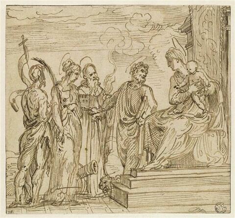 La Vierge à l'Enfant avec les saints Marc, Antoine, Barbe et Jean-Baptiste