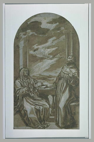 Saint Benoît et sainte Scholastique