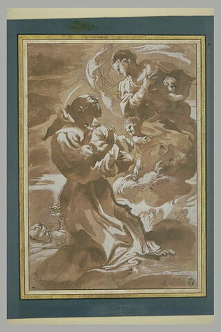 La Vierge confiant l'Enfant Jésus à saint François d'Assise, image 2/2