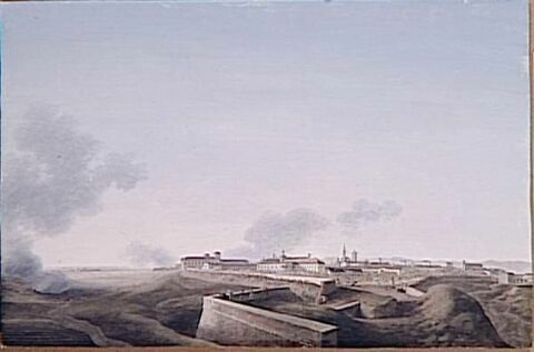 Vue de la ville de Pavie le 25 mai 1796, image 1/1