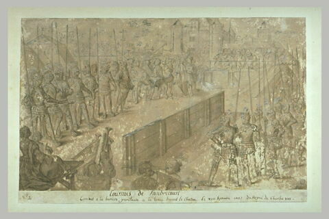 Tournoi de Sandricourt, combat du 17 septembre 1493, image 1/1