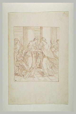 Rencontre de Mathilde de Canossa et de l'impératrice Praxède, image 2/2