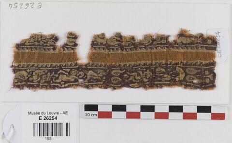 bande de poignet ; fragment, image 1/2