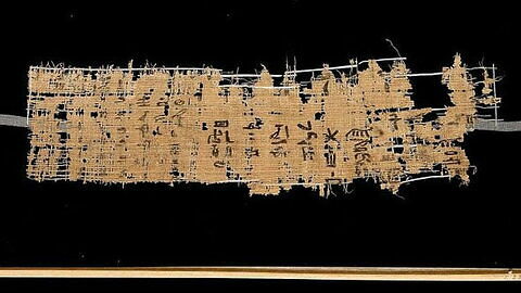 papyrus documentaire ; Papyrus d'Abousir