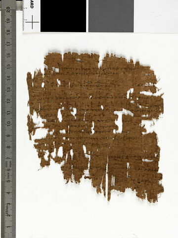 papyrus documentaire ; Partition de Médée de Carcinos le jeune