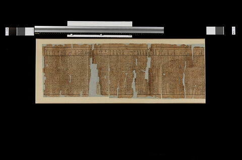 papyrus funéraire ; Livre des morts de Pasenedjemibnakht
