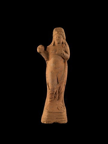 figurine d'Isis Aphrodite au soutien gorge