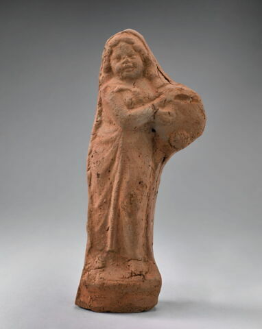 figurine de femme au tambourin, image 1/4
