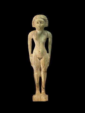 figurine féminine  ; statue