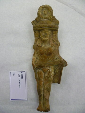 figurine d'Isis Aphrodite ; figurine d'Isis impudique