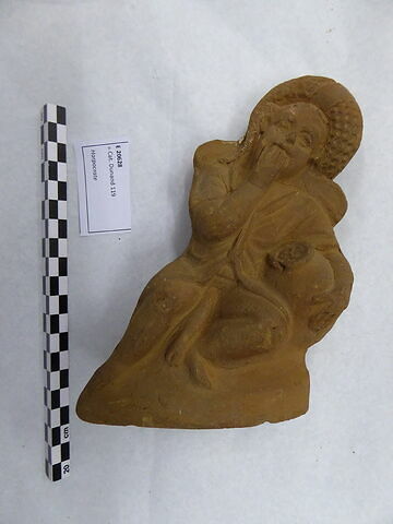 figurine d'Harpocrate au pot ; figurine d'Harpocrate phallique, image 1/1