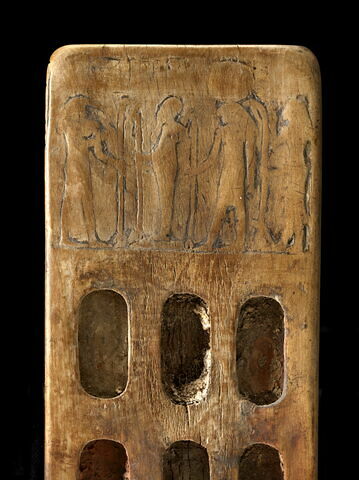 détail ; face, recto, avers, avant ; partie supérieure © 2012 Musée du Louvre / Georges Poncet