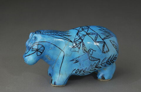 figurine ; Figurine d'hippopotame