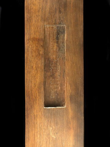 détail inscription ; face, recto, avers, avant © 2012 Musée du Louvre / Georges Poncet