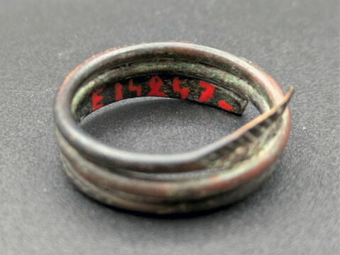bague en anneau triple, image 2/4