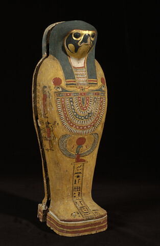 sarcophage miniature ; élément momifié