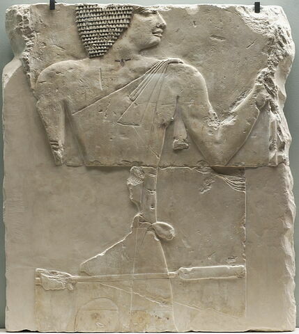 relief mural  ; bloc de paroi ; Relief de Rahotep