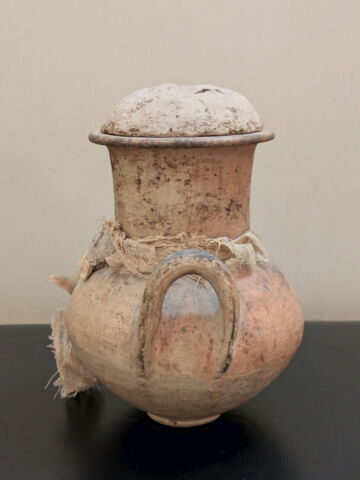 jarre ; bouchon de vase ; avec contenu ; sceau, image 7/8