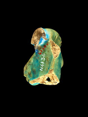 figurine d'Harpocrate au pot  ; vase, image 2/4