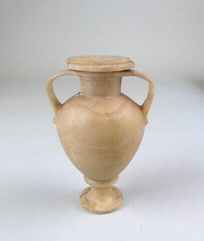 urne à anses hautes ; couvercle de vase, image 3/7