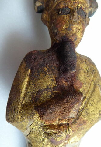 figurine d'Osiris à l'obélisque ; élément momifié, image 6/6