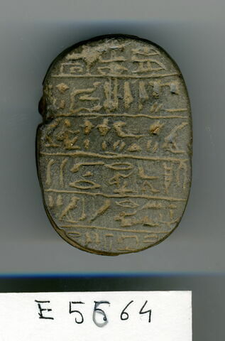 dessous ; vue d'ensemble © 2013 Musée du Louvre / Antiquités égyptiennes