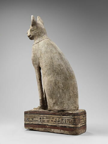 sarcophage de chat ; statue, image 2/6
