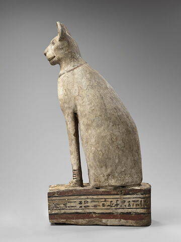 sarcophage de chat ; statue, image 3/6