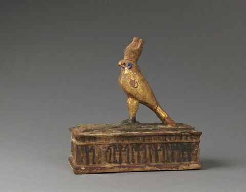 figurine ; sarcophage de faucon  ; momie de faucon, image 2/5